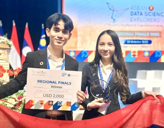 Lao Students Win First Prize at ASEAN AI–Data Science Competition in Malaysia